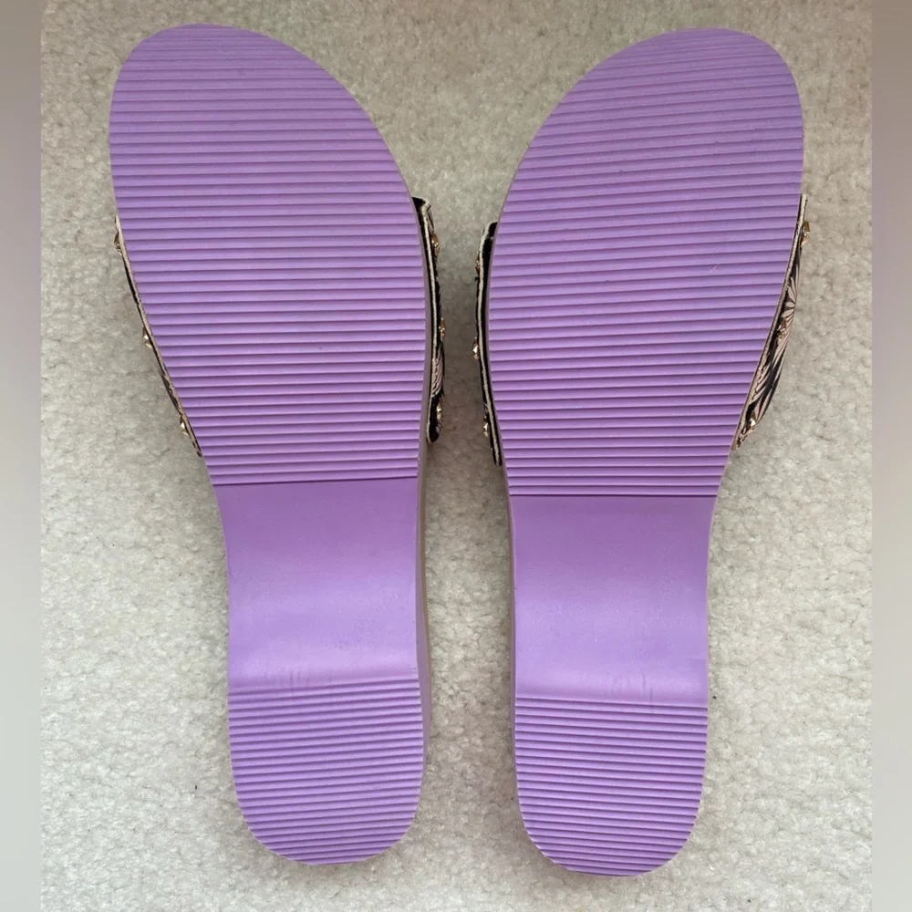 NIB Kate Spade New York - Dr. Scholls wooden sandals SO CUTE - Picture 3 of 5